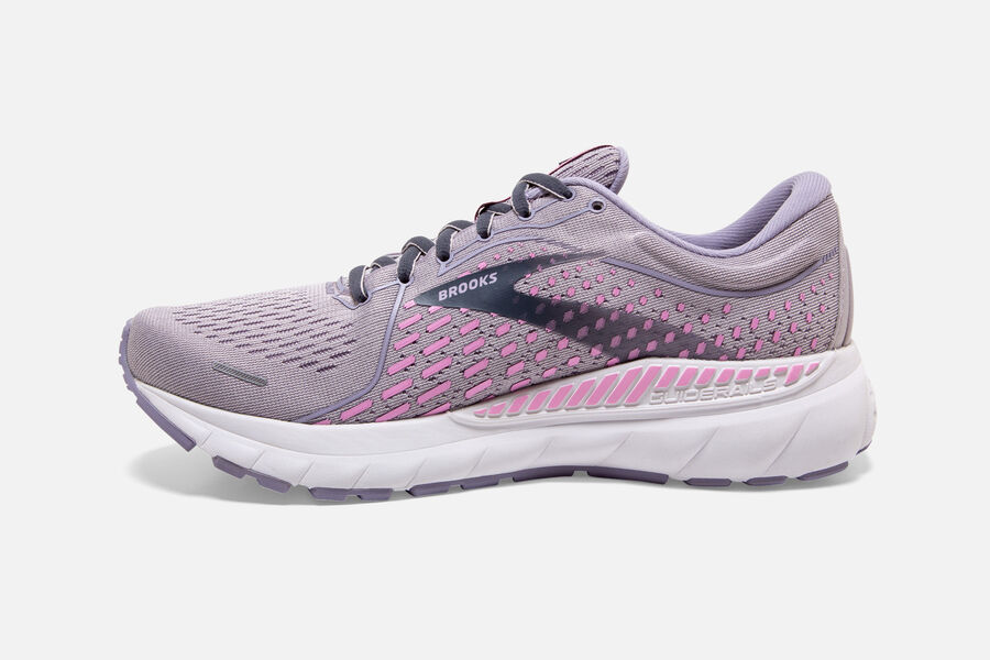 Brooks Adrenaline GTS 21 Road Running Shoes Womens Pink 186403-RNG